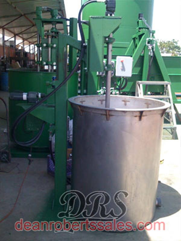 CUSTOM SAFETY SEAL BARREL MIXERS, TUB MIXERS, AND TURBO INTEGRATED MIXERS.