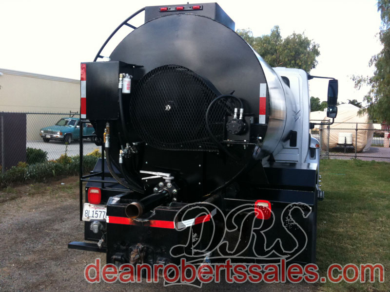 CUSTOM SEALCOAT TANKS AND TRUCKS, ANY SIZE BY DEAN ROBERTS SALES.