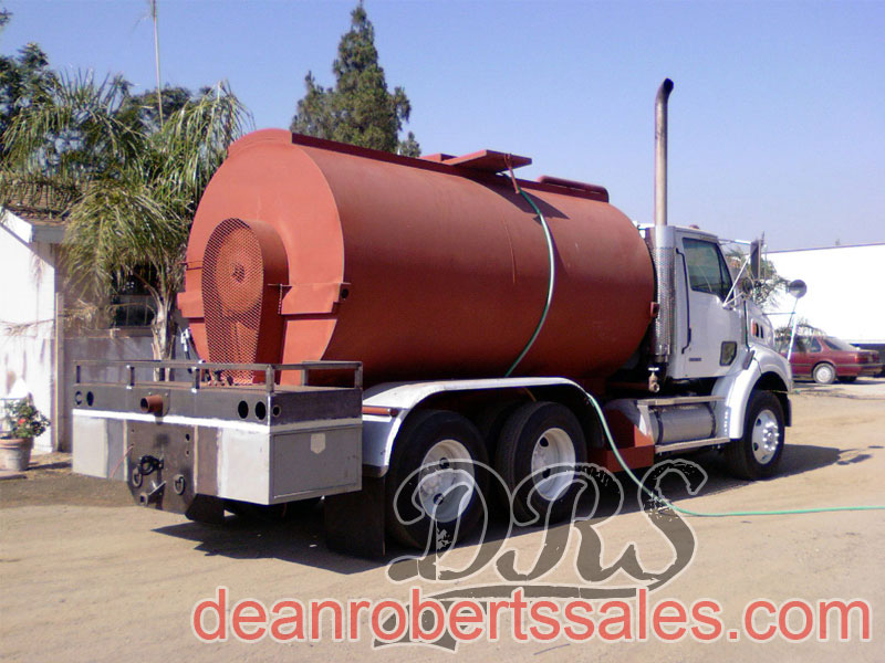 CUSTOM SEALCOAT TANKS AND TRUCKS, ANY SIZE BY DEAN ROBERTS SALES.